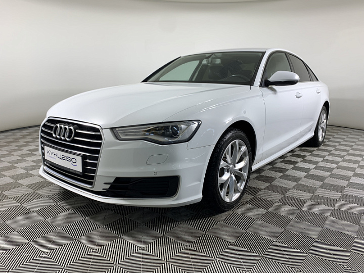 AUDI A6 1.8, 2015 года, Робот, БЕЛЫЙ