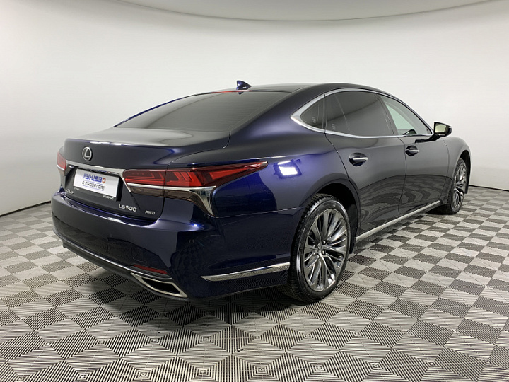LEXUS LS 3.4, 2018 года, Автоматическая, ТЕМНО-СИНИЙ