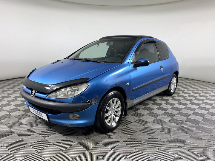 PEUGEOT 206 1.4, 1998 года, Механика, ГОЛУБОЙ