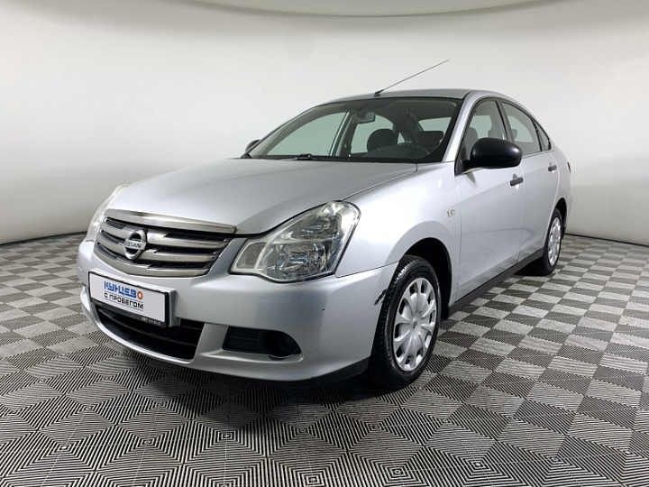 NISSAN Almera 1.6, 2015 года, Механика, Серебристый
