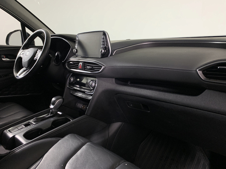 HYUNDAI Santa Fe 2.2, 2019 года, Автоматическая, ЧЕРНЫЙ