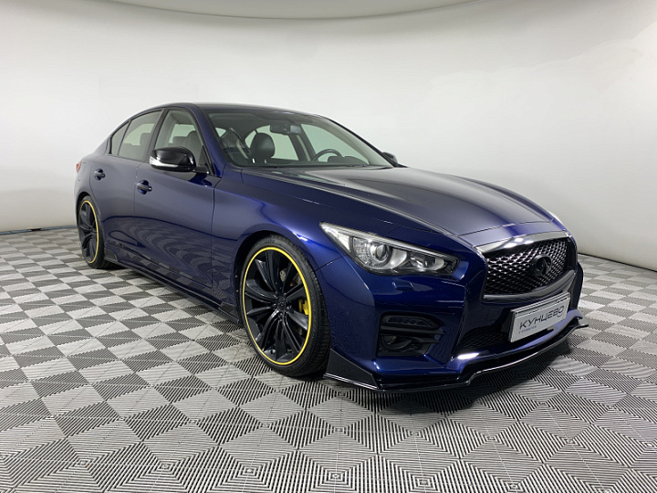 INFINITI Q50 2, 2016 года, Автоматическая, СИНИЙ
