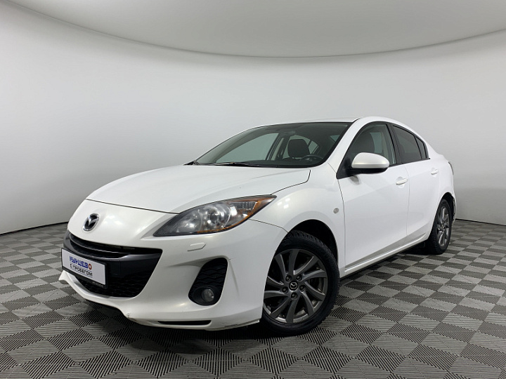 MAZDA 3 1.6, 2012 года, Автоматическая, БЕЛЫЙ