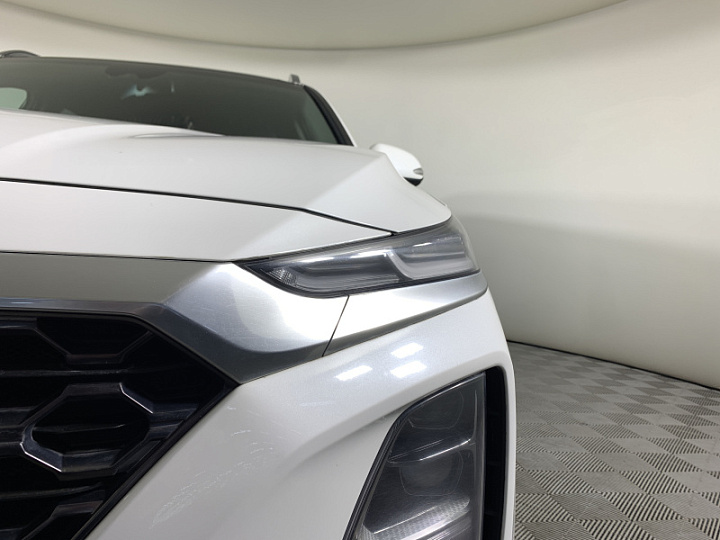 HYUNDAI Santa Fe 2.2, 2019 года, Автоматическая, БЕЛЫЙ