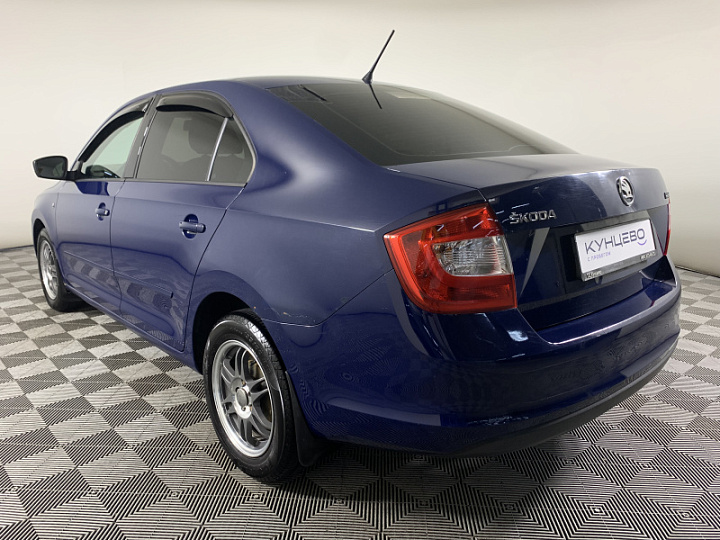 Skoda Rapid 1.6, 2014 года, Механика, ТЕМНО-СИНИЙ