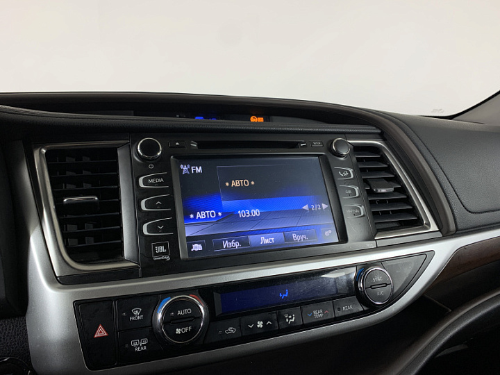 TOYOTA Highlander 3.5, 2015 года, Автоматическая, ЧЕРНЫЙ