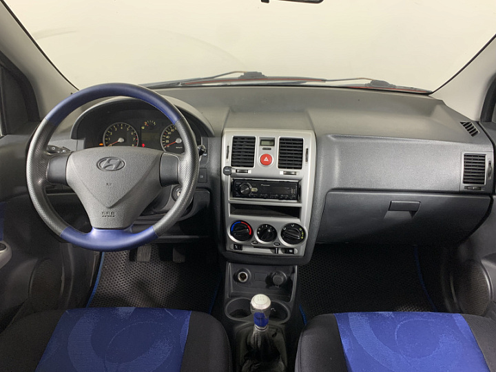 HYUNDAI Getz 1.4, 2008 года, Механика, СИНИЙ