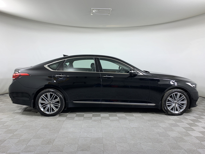 GENESIS G80 2, 2017 года, Автоматическая, ЧЕРНЫЙ