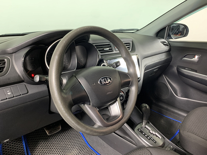 KIA Rio 1.6, 2013 года, Автоматическая, ГОЛУБОЙ