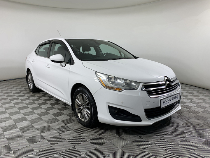 CITROEN C4 1.6, 2016 года, Автоматическая, БЕЛЫЙ