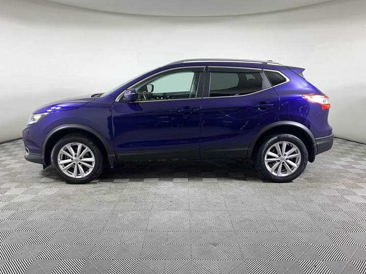 Nissan Qashqai 2, 2018 года, Вариатор, ТЕМНО-СИНИЙ