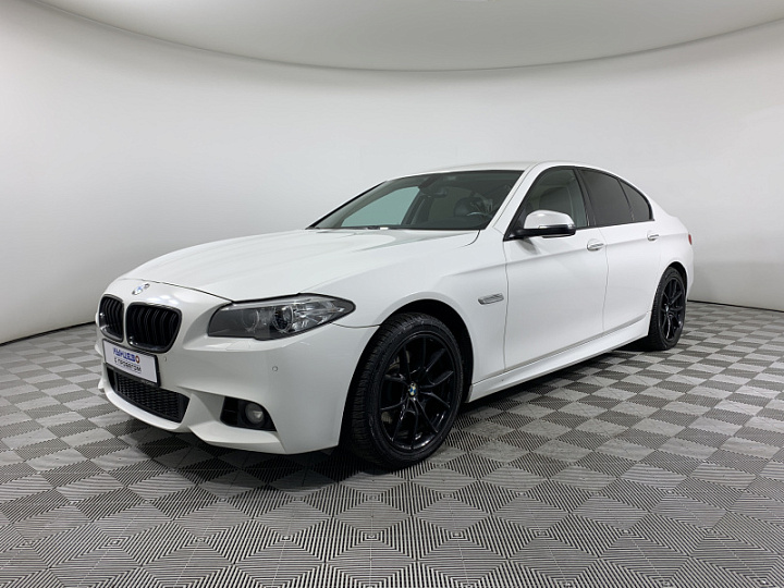 BMW 5 серии 528 2, 2014 года, Автоматическая, БЕЛЫЙ