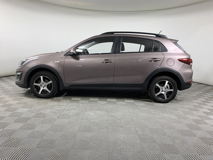 KIA Rio X-Line 1.6, 2019 года, Автоматическая, КОРИЧНЕВЫЙ