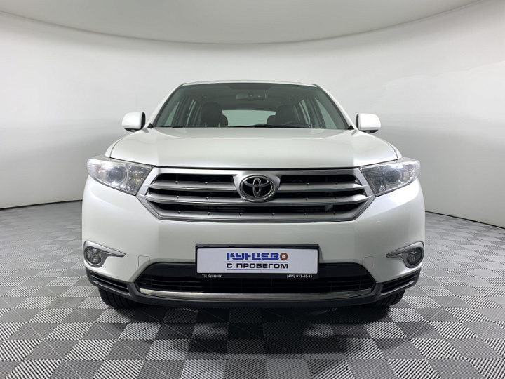 TOYOTA Highlander 3.5, 2010 года, Автоматическая, БЕЛЫЙ