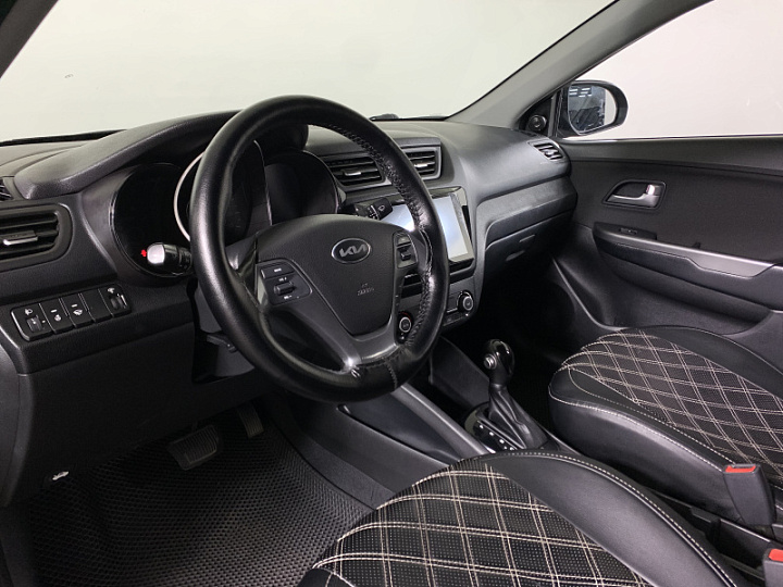 KIA Rio 1.6, 2016 года, Автоматическая, Коричневый