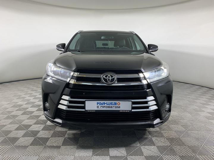 TOYOTA Highlander 3.5, 2019 года, Автоматическая, ЧЕРНЫЙ