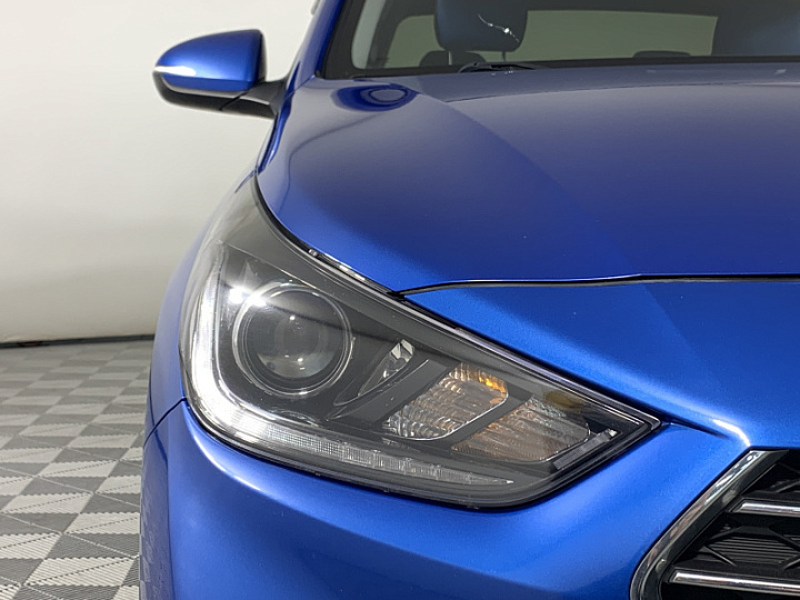 HYUNDAI Solaris 1.6, 2017 года, Автоматическая, СИНИЙ