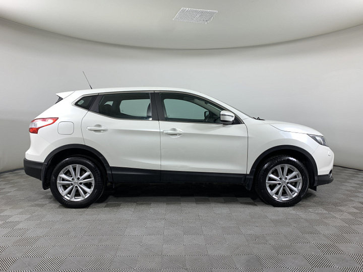 NISSAN Qashqai 2, 2014 года, Вариатор, БЕЛЫЙ