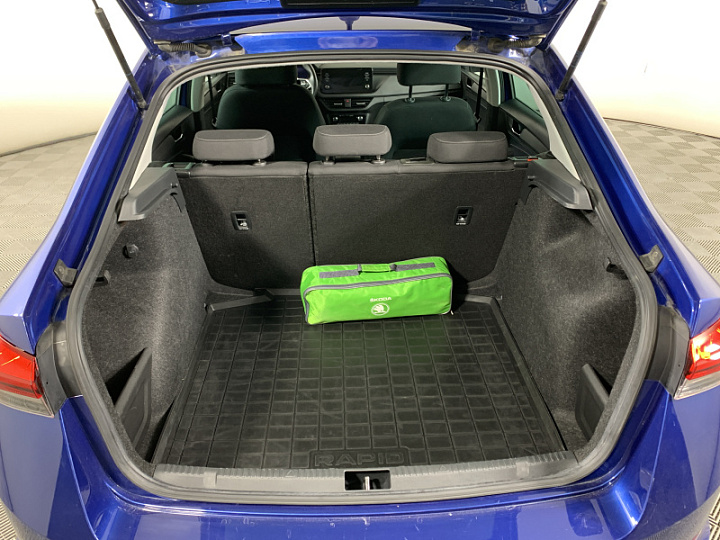 SKODA Rapid 1.6, 2022 года, Автоматическая, СИНИЙ