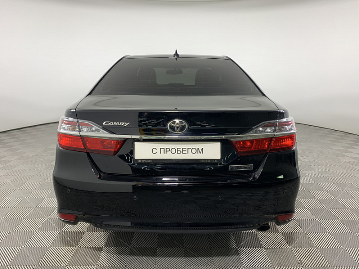 TOYOTA Camry 2.5, 2017 года, Автоматическая, Черный металлик