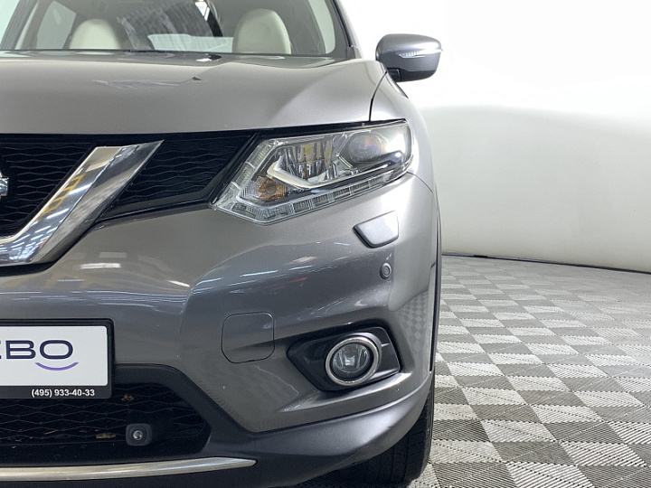Nissan X-Trail 2, 2017 года, Вариатор, Серый