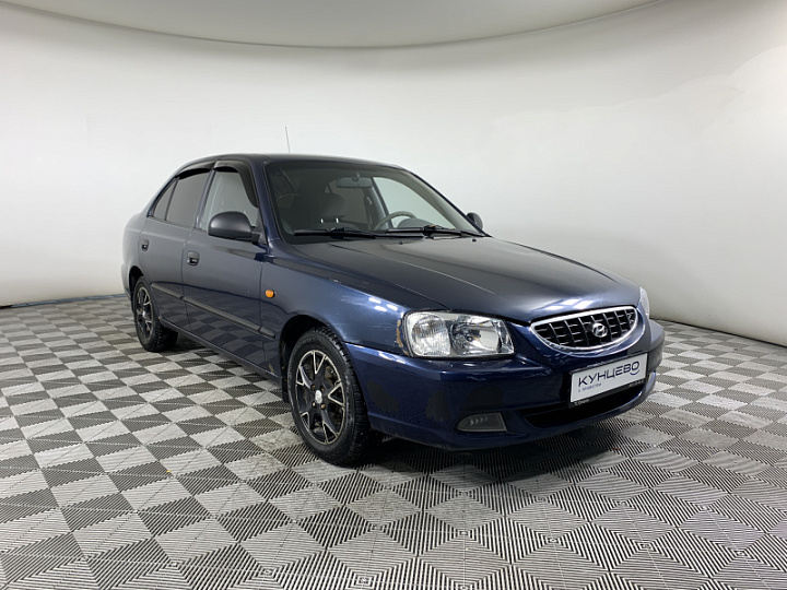 HYUNDAI Accent 1.5, 2008 года, Механика, СИНИЙ