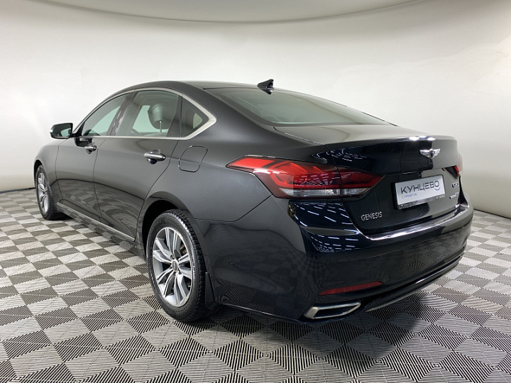 Genesis G80 2, 2018 года, Автоматическая, ЧЕРНЫЙ