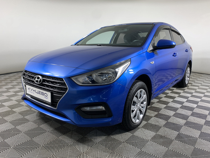 HYUNDAI Solaris 1.6, 2017 года, Автоматическая, СИНИЙ