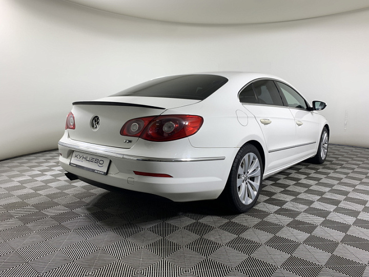 Volkswagen Passat CC 1.8, 2011 года, Робот, Белый