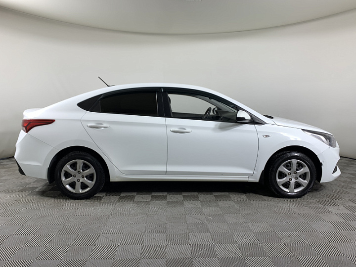 HYUNDAI Solaris 1.4, 2019 года, Механика, БЕЛЫЙ