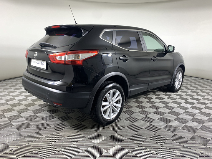 Nissan Qashqai 2, 2016 года, Вариатор, Черный