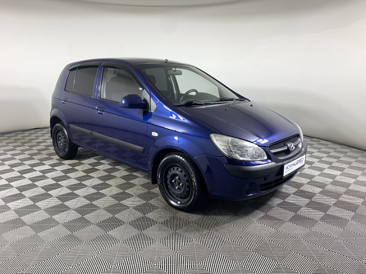 Hyundai Getz 1.4, 2008 года, Автоматическая, Синий