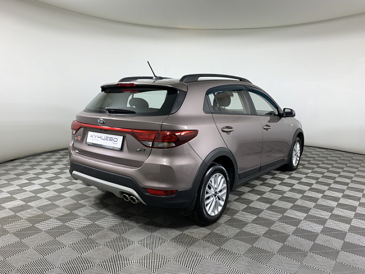 KIA Rio X-Line 1.6, 2018 года, Механика, СВЕТЛО-КОРИЧНЕВЫЙ
