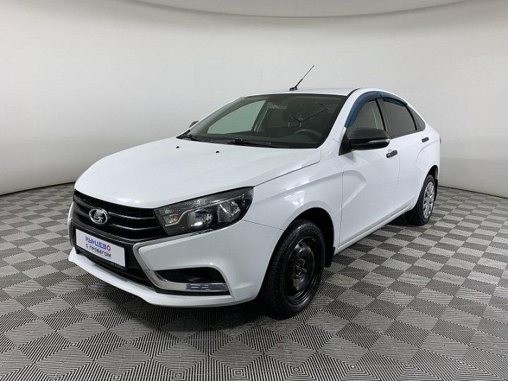 Lada Vesta 1.6, 2016 года, Робот, БЕЛЫЙ