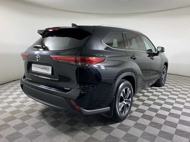 TOYOTA Highlander 3.5, 2021 года, Автоматическая, ЧЕРНЫЙ