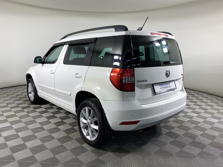 SKODA Yeti 1.8, 2014 года, Робот, БЕЛЫЙ