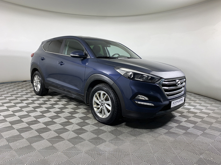 HYUNDAI Tucson 2, 2017 года, Автоматическая, СИНИЙ