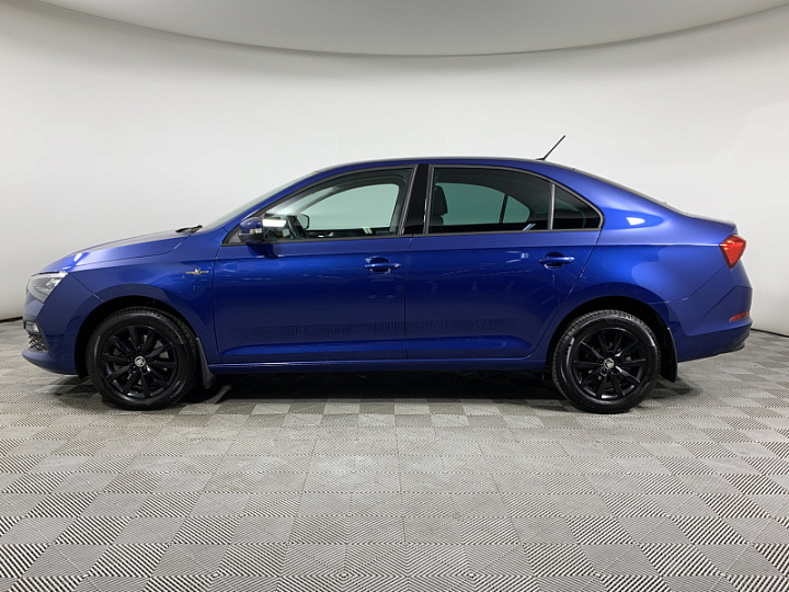 SKODA Rapid 1.6, 2022 года, Автоматическая, СИНИЙ