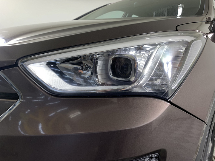 Hyundai Santa Fe 2.4, 2014 года, Механика, Коричневый