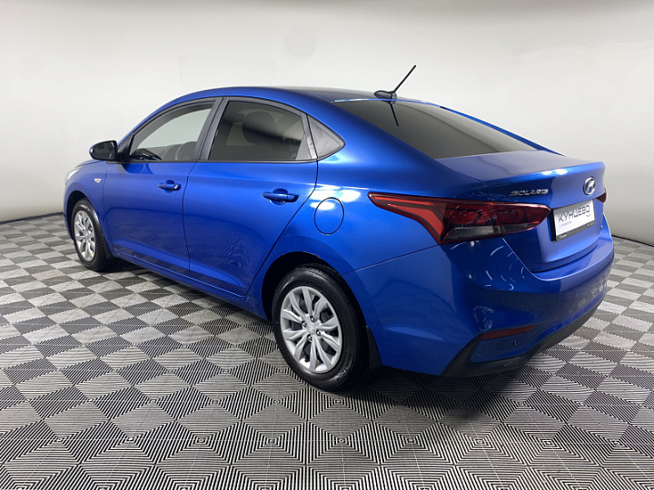 Hyundai Solaris 1.6, 2017 года, Автоматическая, Синий