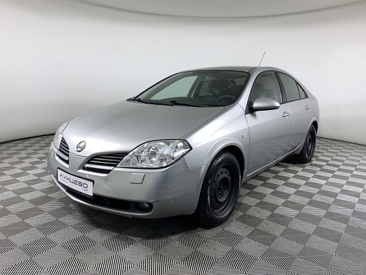 NISSAN Primera 1.6, 2006 года, Механика, Серебристый