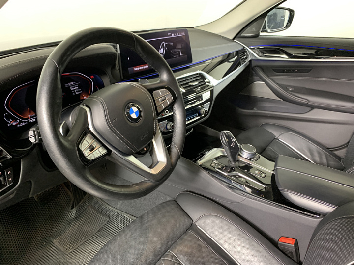 BMW 5 серии 2, 2021 года, Автоматическая, ЧЕРНЫЙ