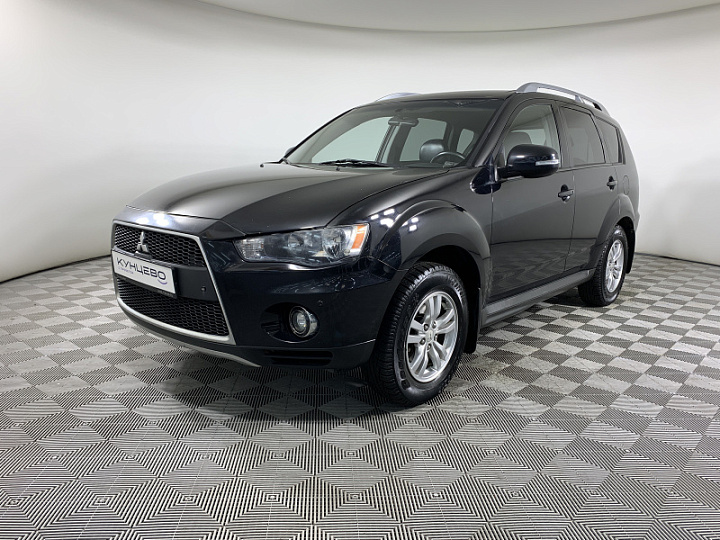 MITSUBISHI Outlander 2, 2010 года, Вариатор, ЧЕРНЫЙ