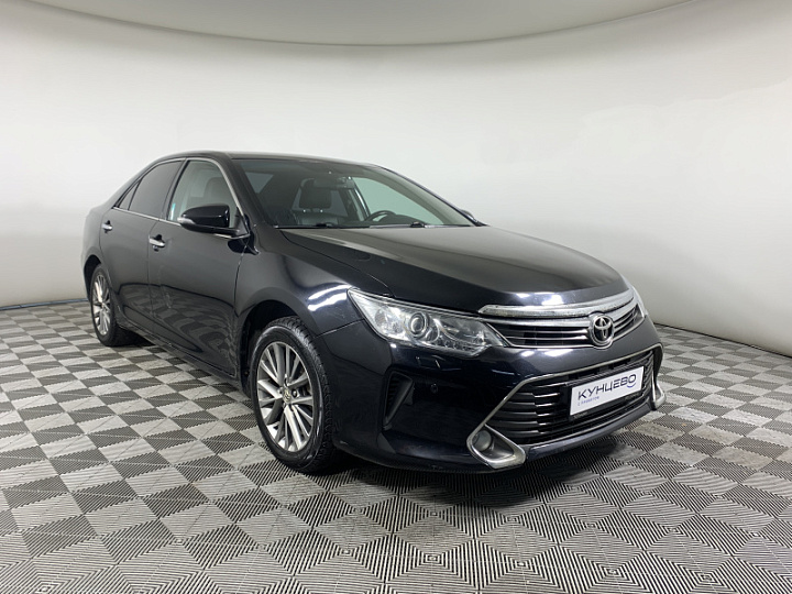 TOYOTA Camry 2.5, 2016 года, Автоматическая, Черный металлик