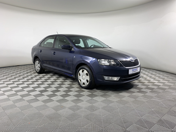 SKODA Rapid 1.6, 2014 года, Автоматическая, ТЕМНО-СИНИЙ