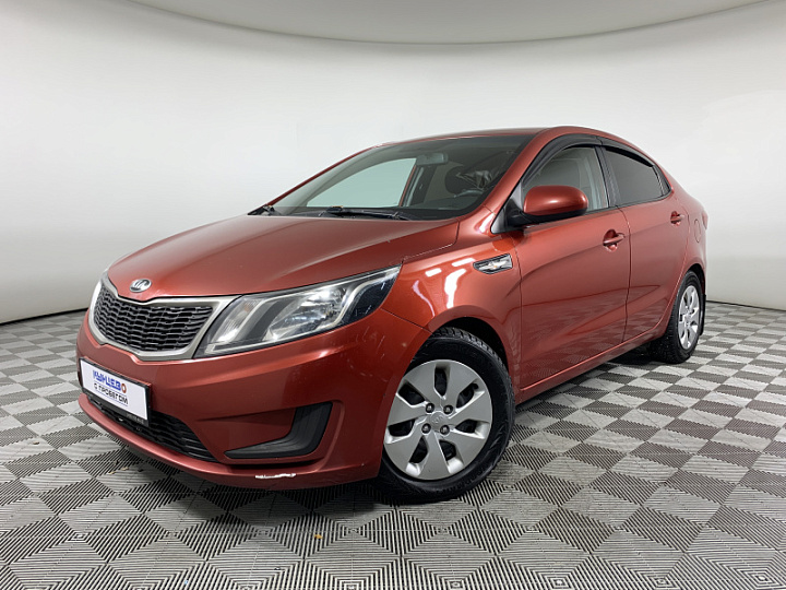 KIA Rio 1.4, 2014 года, Автоматическая, КРАСНЫЙ