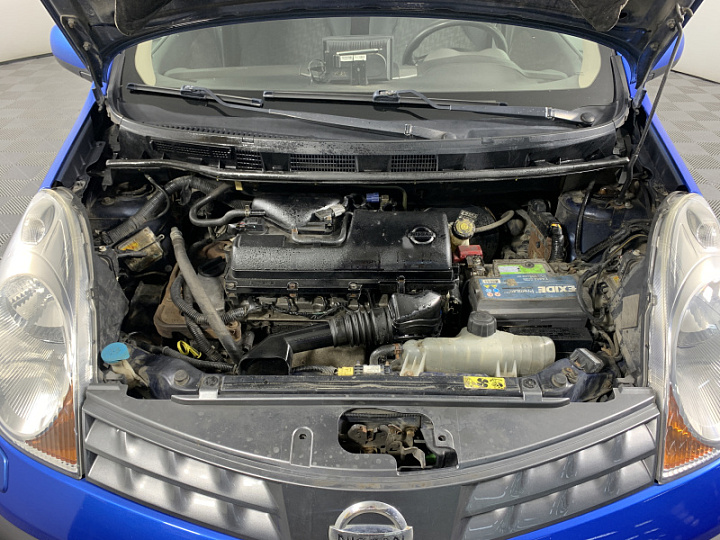 NISSAN Note 1.4, 2007 года, Механика, СИНИЙ