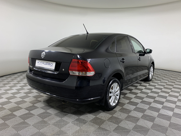 VOLKSWAGEN Polo 1.6, 2013 года, Автоматическая, ЧЕРНЫЙ
