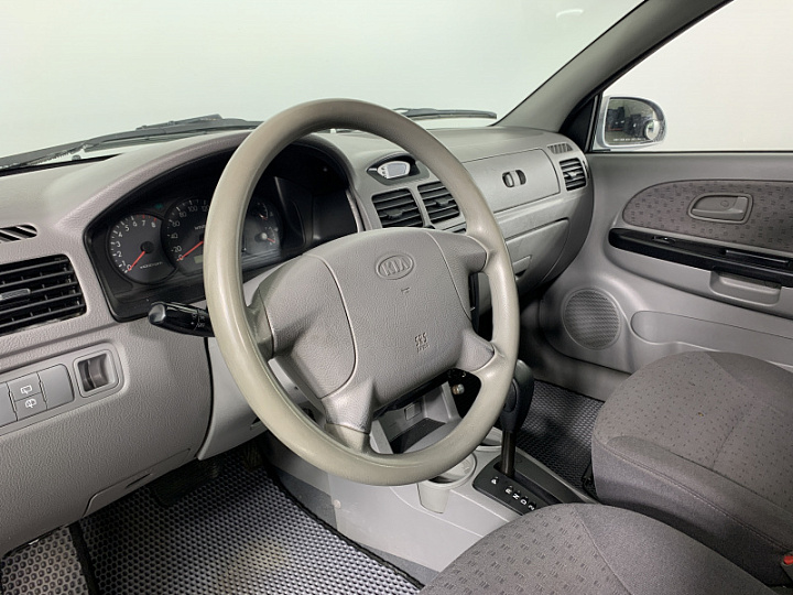 KIA Rio 1.5, 2004 года, Автоматическая, Серебристый