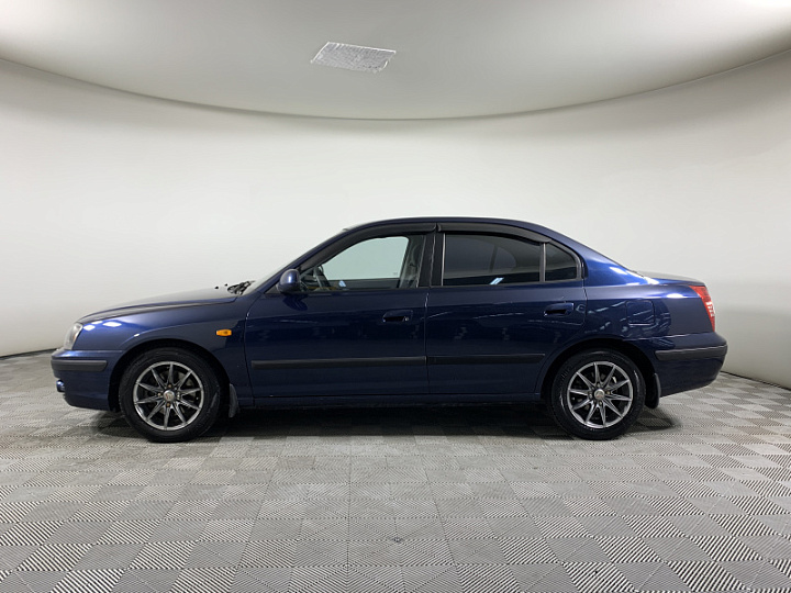 HYUNDAI Elantra 1.6, 2009 года, Механика, СИНИЙ